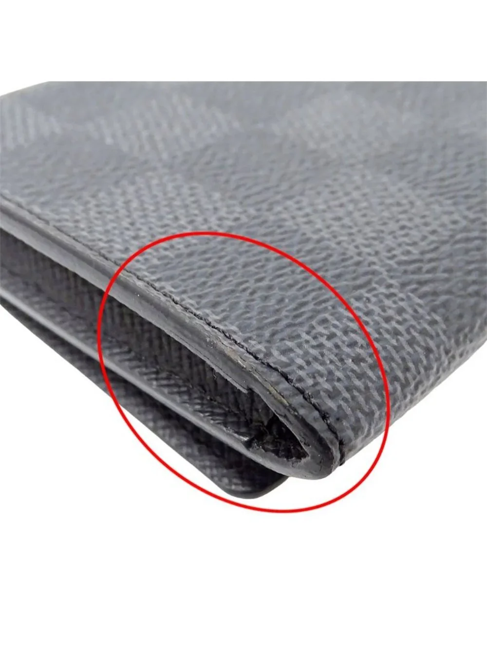 Louis Vuitton Card Case Damier Graphite Business Holder Black